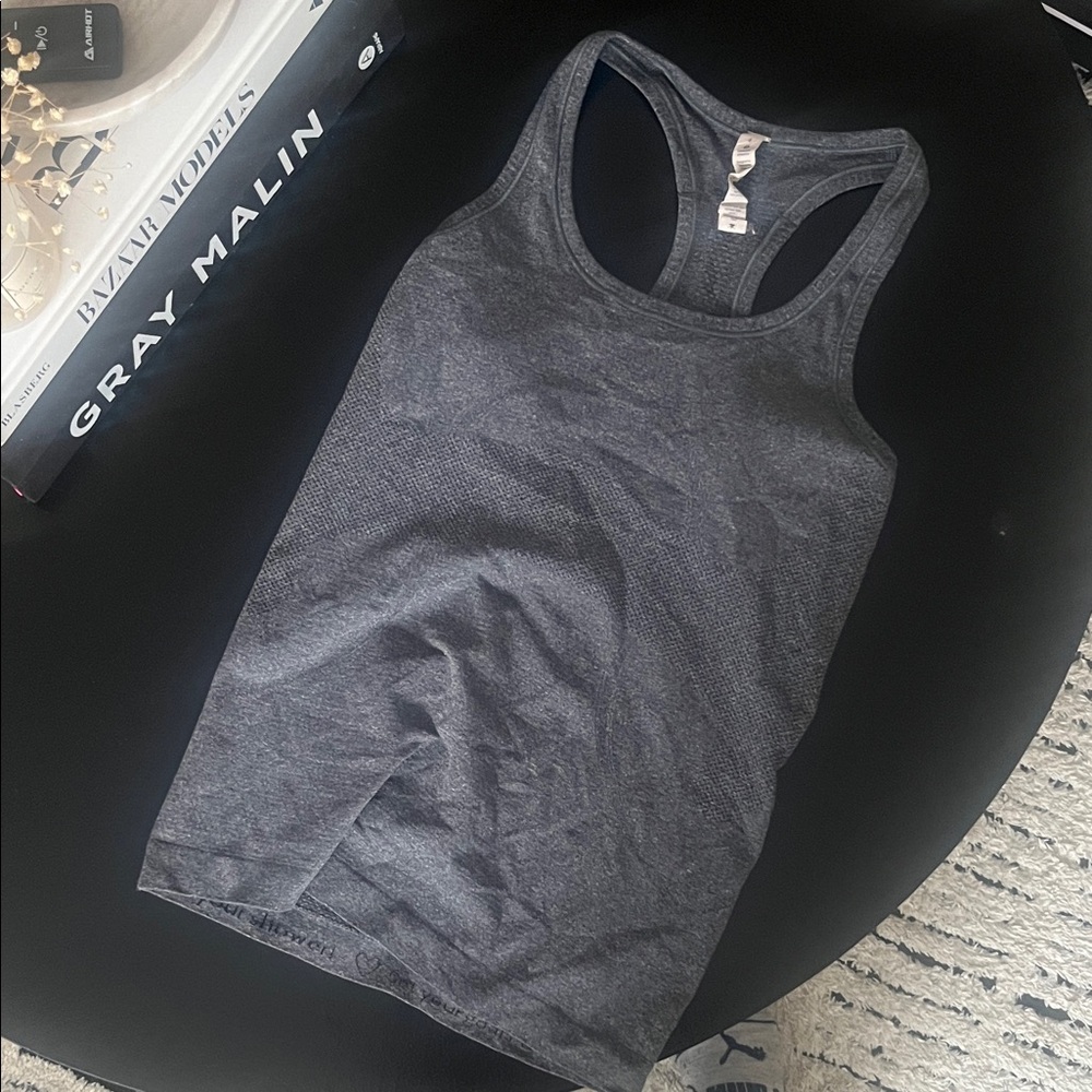 lululemon athletica Charcoal Tank Top